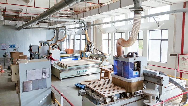 Embalaje y preparación de exportación Hongye Furniture Group