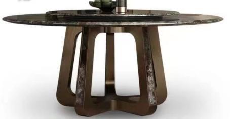 Mesa redonda T218, imagen original del modelo