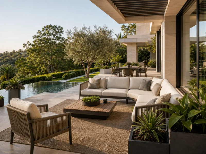 Mobiliario de exteriores para hoteles — Hymuebles
