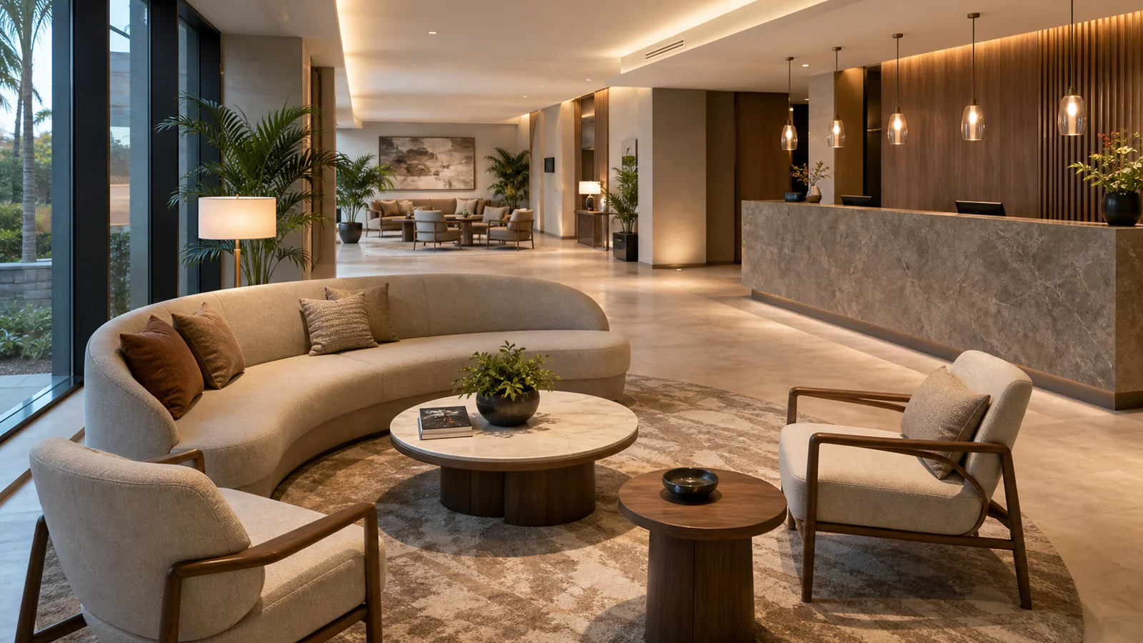Mobiliario hotelero de lujo — Hymuebles fabricante directo en China