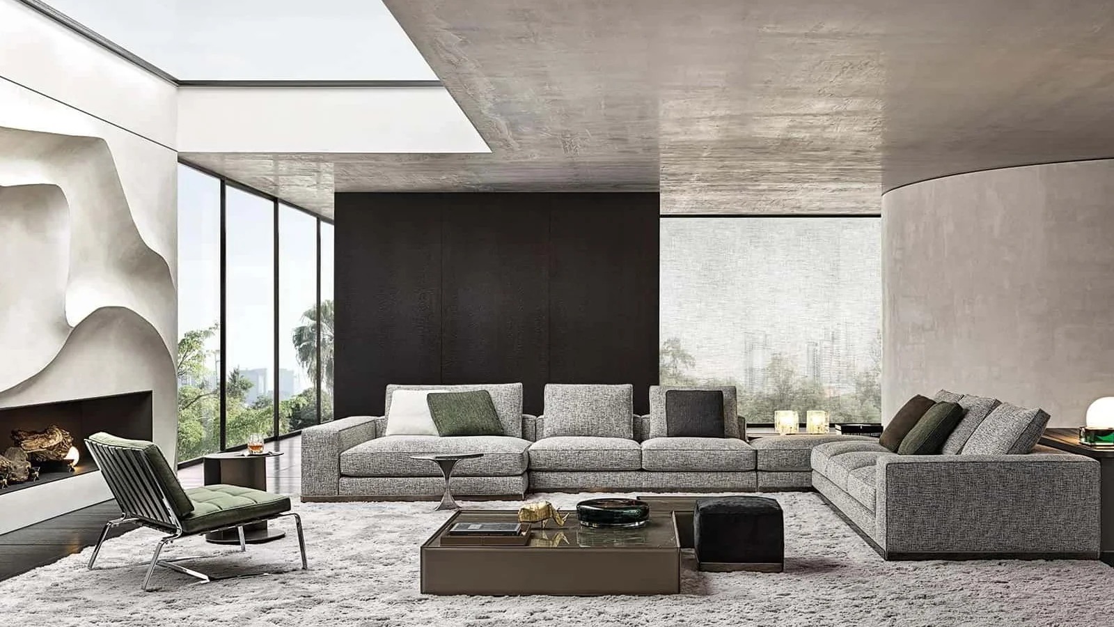 Muebles residenciales de lujo para villas y apartamentos premium