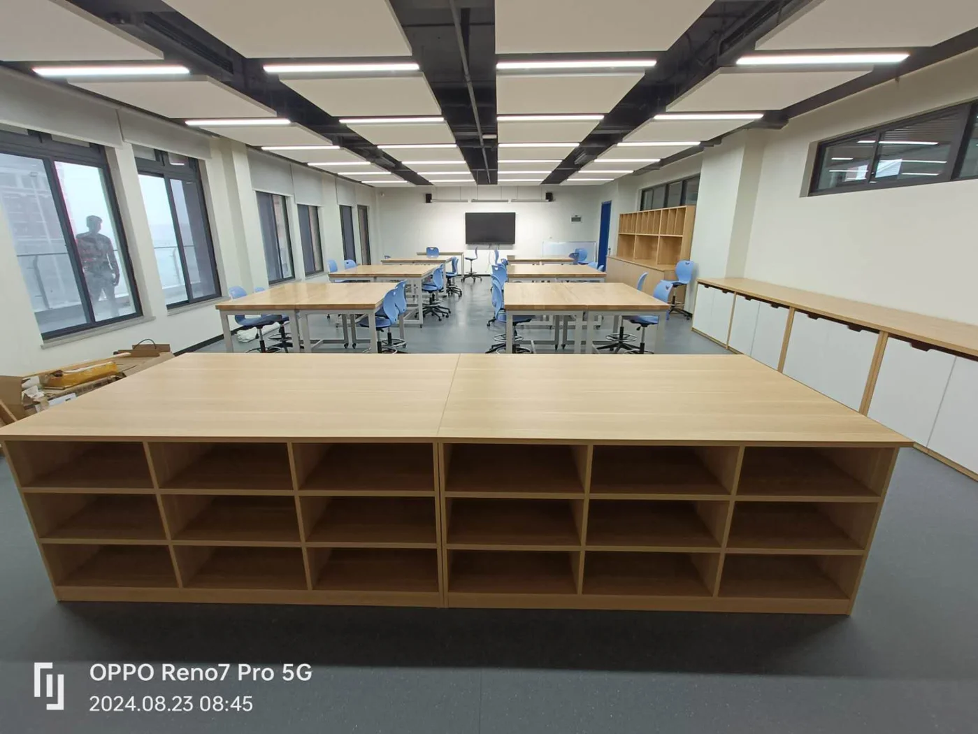 School furniture installation in Nigeria — Nigeria