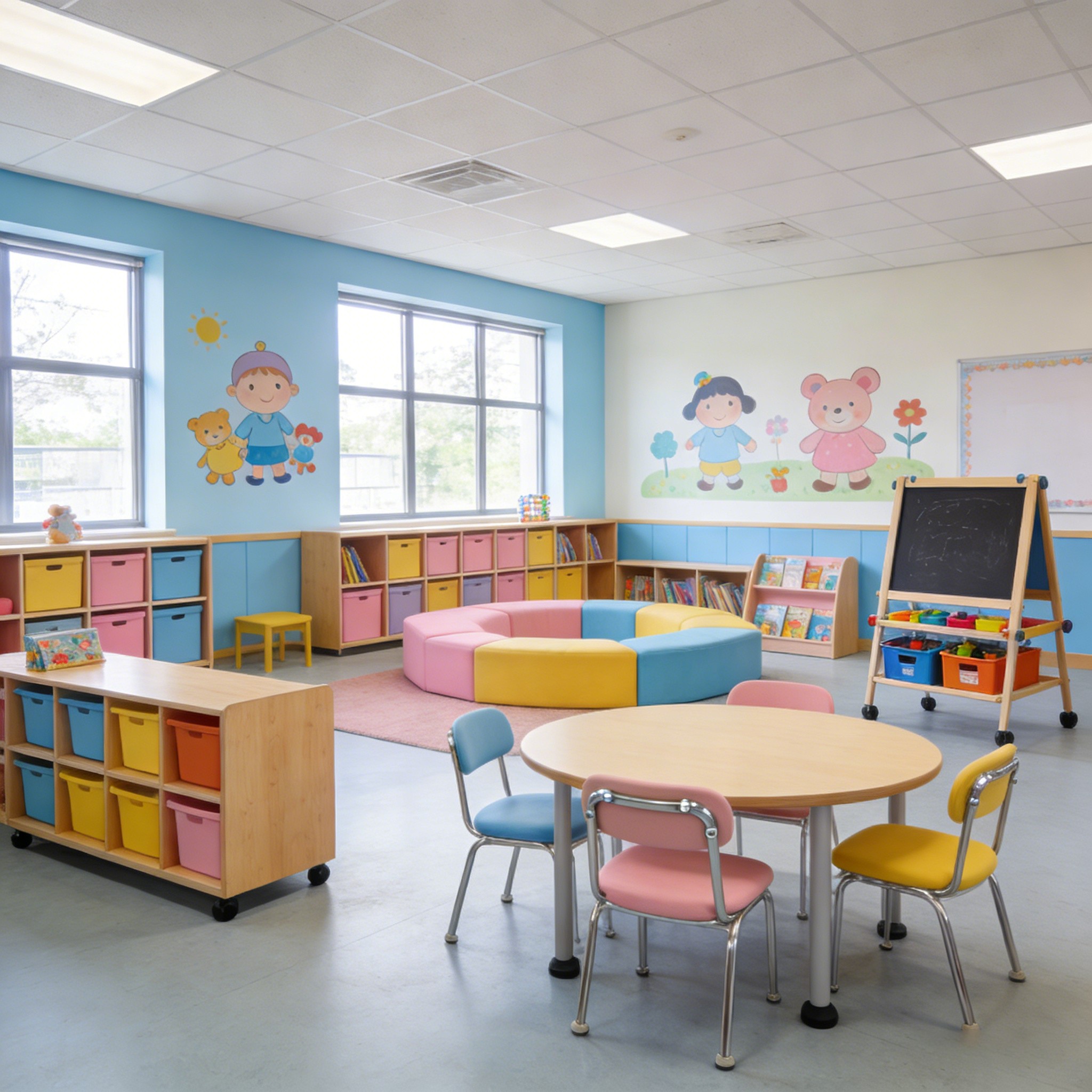 Muebles para Aula Infantil en Casa Coloridos y Seguros imagen 4