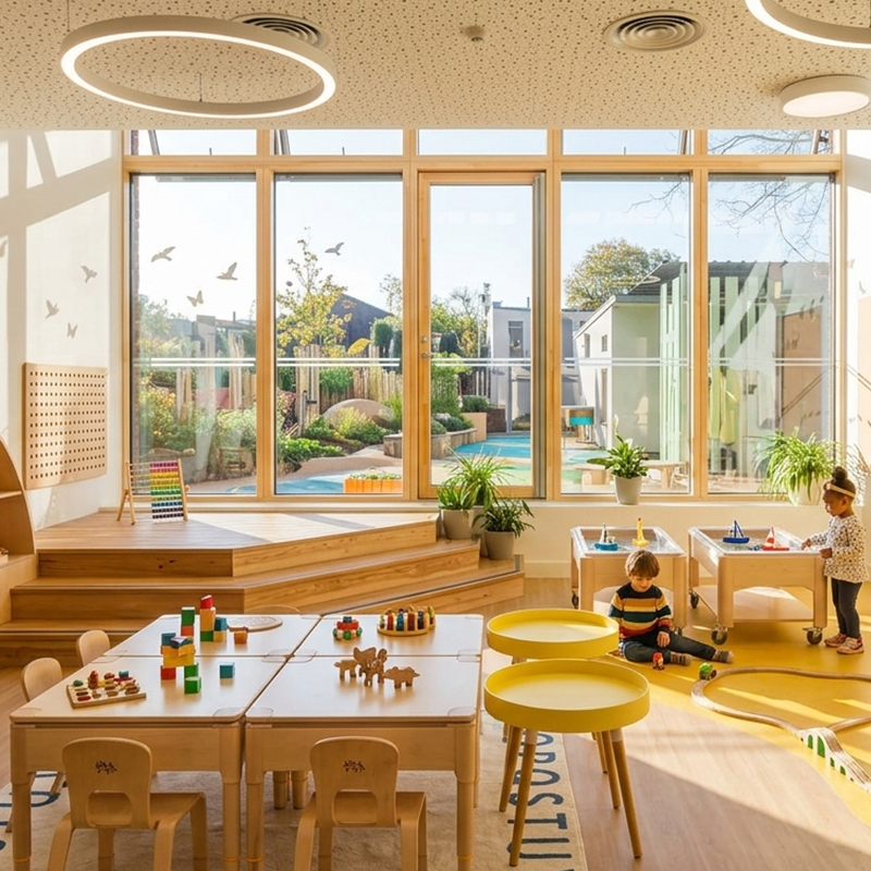 Muebles Infantiles de Madera para Habitación de Niños vista 2