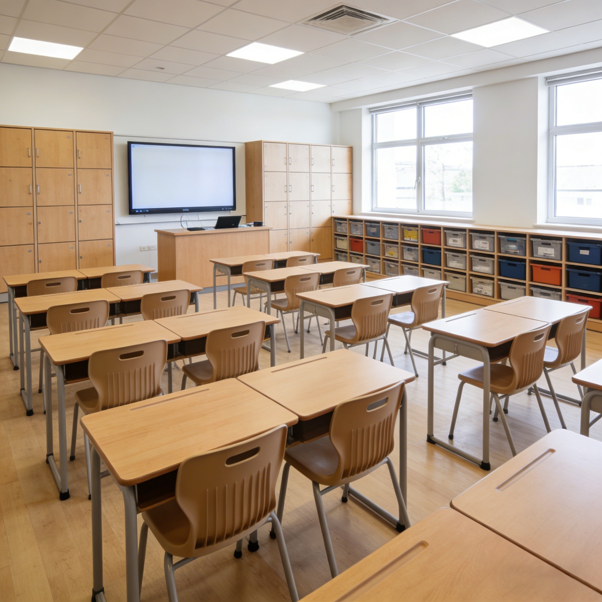 Conjunto de Mesa y Silla de Estudio Ergonómico para Niños para el cuarto de estudio y el hogar