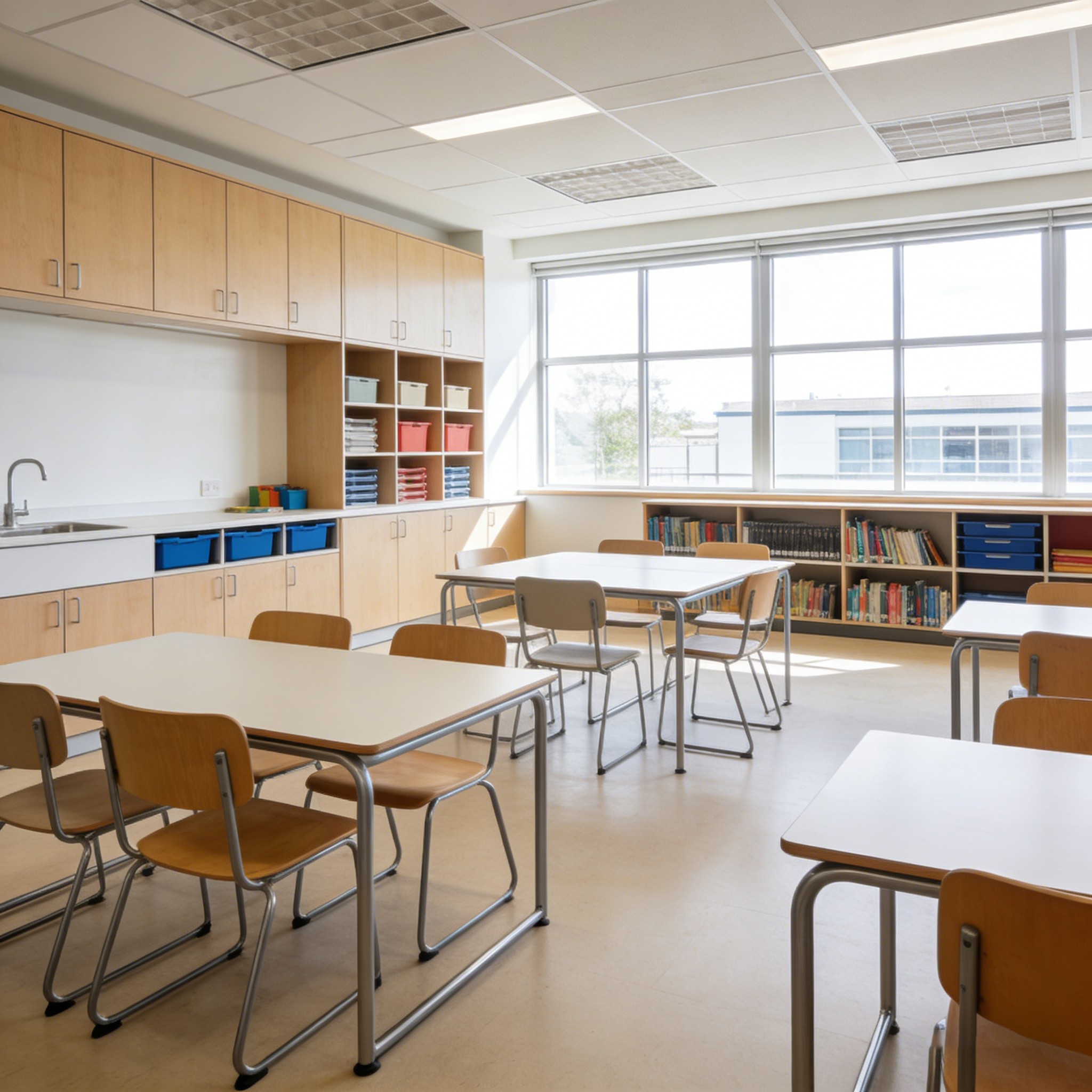 Conjunto de Mesa y Silla de Estudio Ergonómico para Niños detalle 3