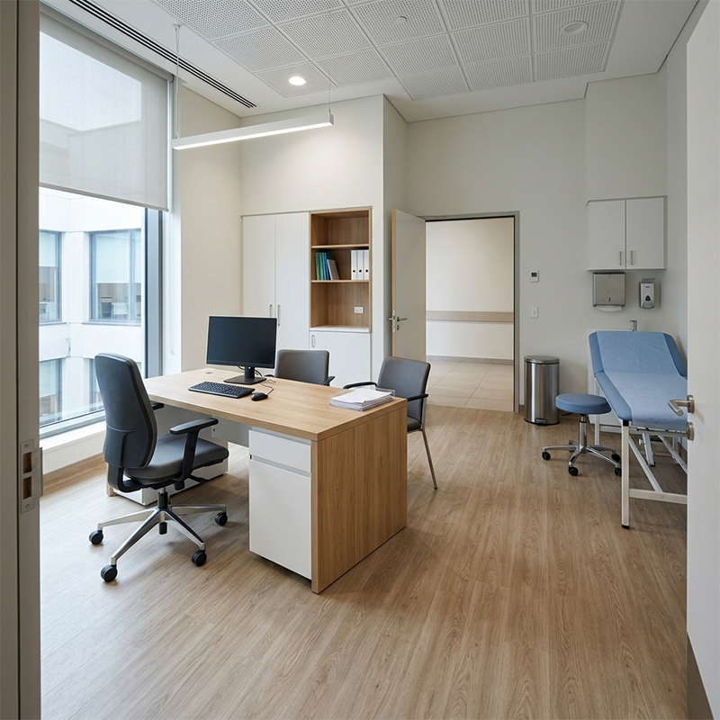 Conjunto de Mobiliario para Consultorio Médico detalle 3