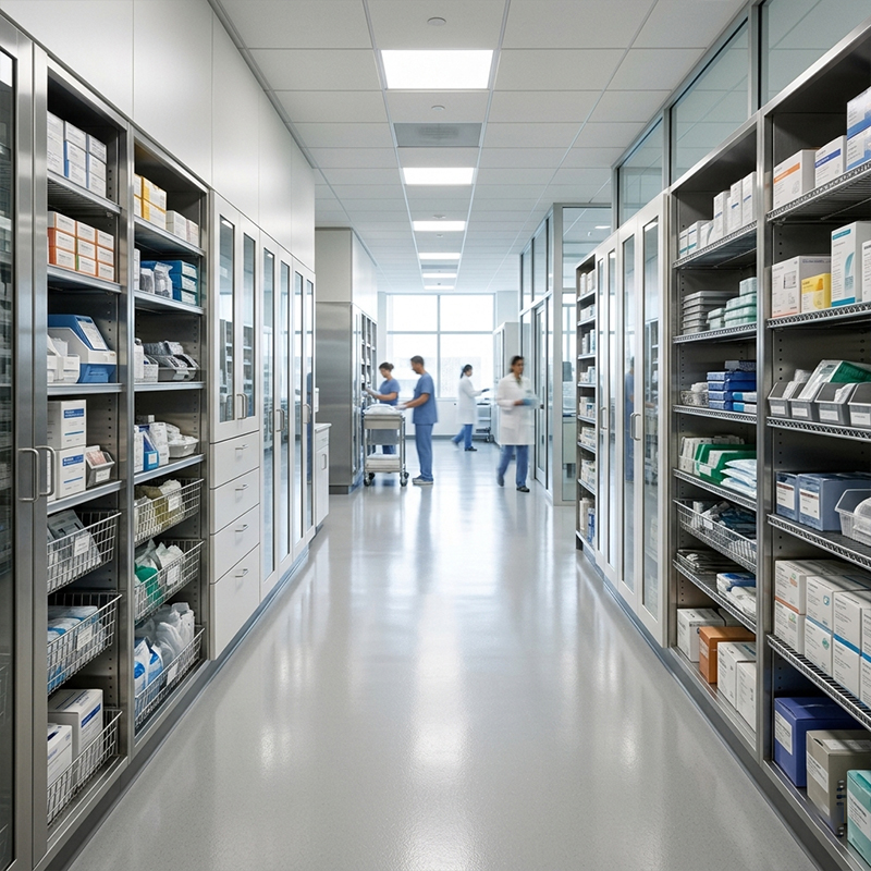 Armario Organizador para Material de Cuidados Médicos imagen 4