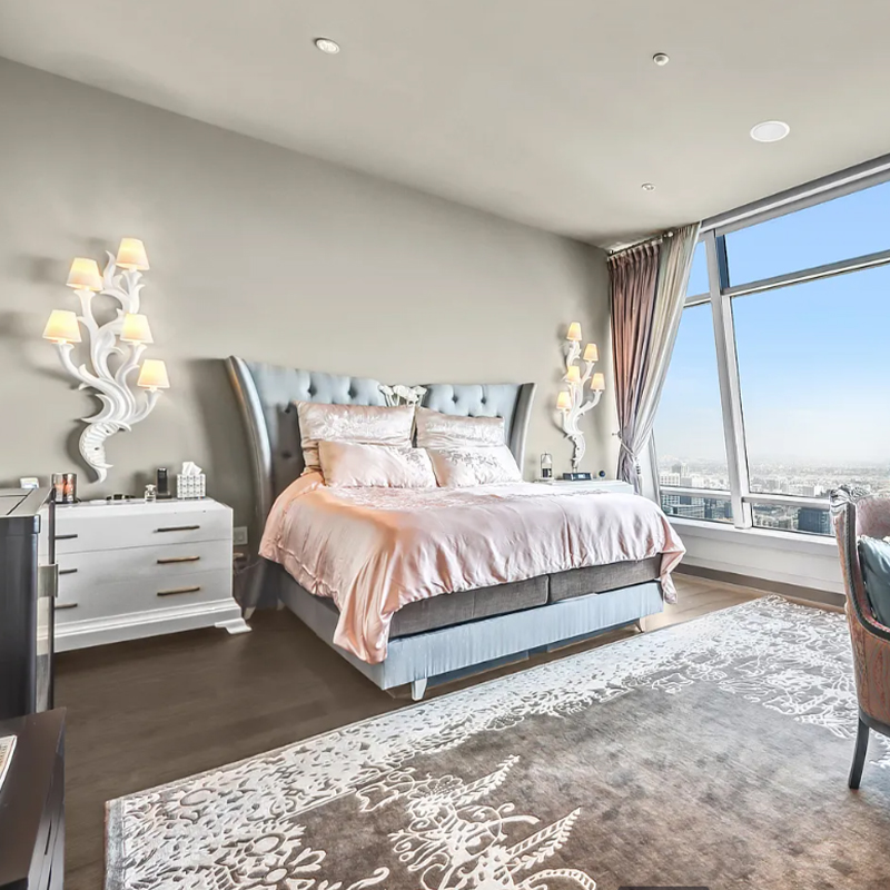 Muebles de Lujo para Ático con Mármol y Madera Noble vista 2